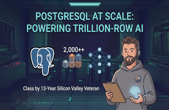 2,000++억건 데이터를 다루는 실리콘 밸리 AI 개발자의 PostgreSQL 썸네일