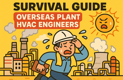 땀과 눈물의 해외 플랜트 HVAC 엔지니어 생존 가이드