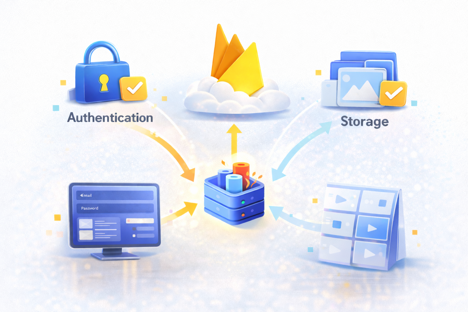 파이어베이스 백엔드 통합 기능