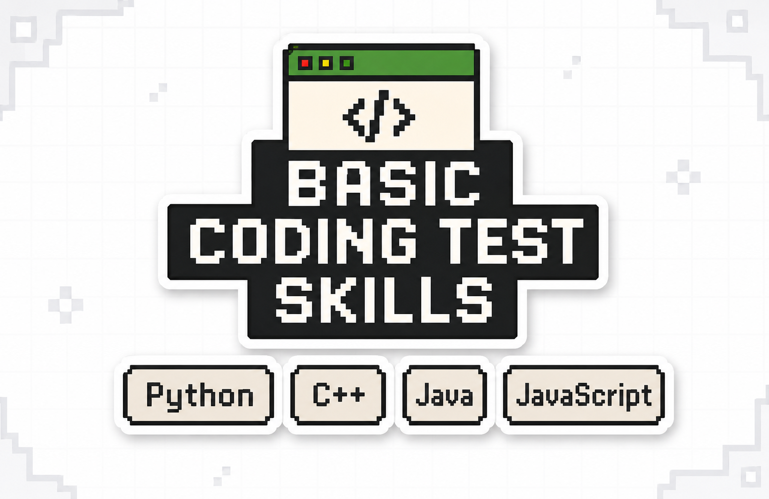 2시간으로 끝내는 코딩테스트 기본기 (Python, C++, Java, Javascript) 강의 이미지