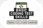 Thumbnail image of the Coding Test Basics in 2 Hours (Python, C++, Java, Javascript)