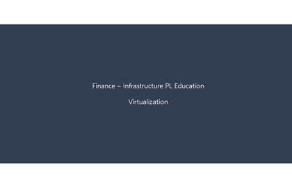 금취평 – 인프라PL 교육 (OS가상화)講義サムネイル