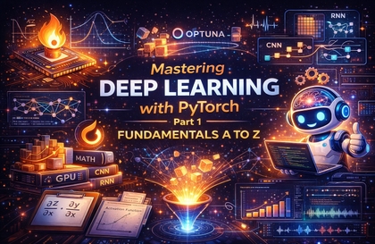 Pytorch 를 활용한 딥러닝 Part 1 기본 알고리즘 A to Z 마스터Course Thumbnail