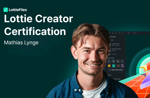 [Official LottieFiles] Lottie Creator: Motion Design with AI Creation and Interaction Implementation (Certificate Issued) thumbnail