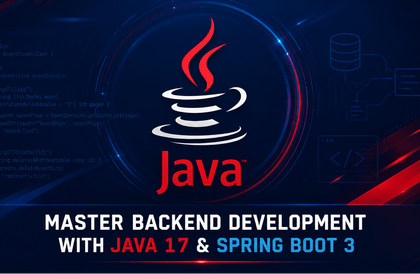 자바 백엔드 개발자되기! Java17 기반의 스프링부트(SpringBoot) 3 프레임워크 입문(2)