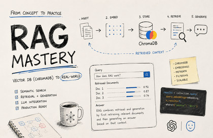 Mastering RAG as Taught by a Silicon Valley AI Developer -> From Vector DB (ChromaDB) to Practical ApplicationCourse Thumbnail