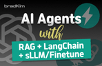 Thumbnail image of the チャットボットを作りながら学ぶAIエージェント開発のすべて（FastAPI、RAG、Vector、LangChain、sLLM/ファインチューニング）