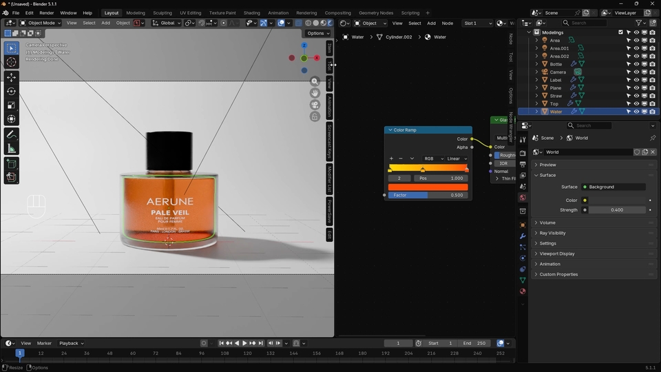 02-03Blender Product Design Lighting and Mapping