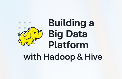 실습으로 배우는 Hadoop & Hive 빅데이터 플랫폼 구축