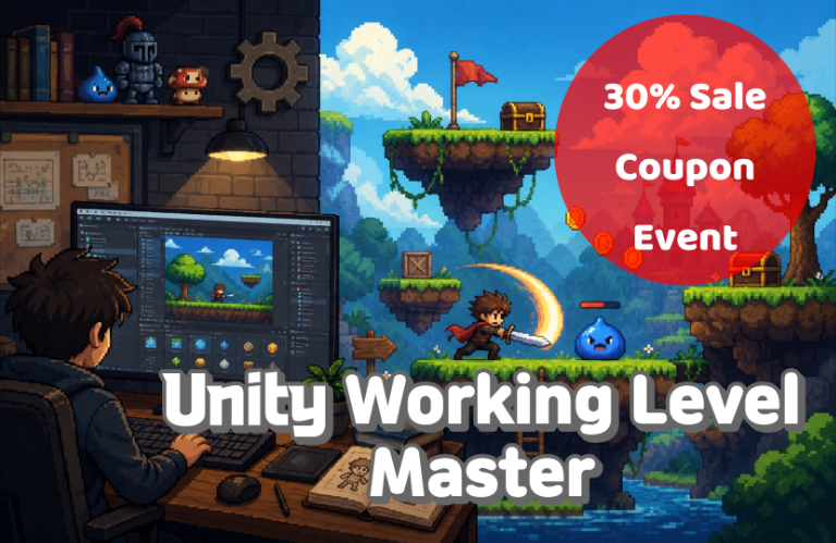 Unity 초보 탈출과 함께 현업개발자 되기 강의 이미지