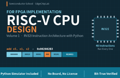 Thiết kế CPU RISC-V để triển khai trên FPGA ① Cấu trúc lệnh RV32I và nguyên lý thực thi học qua PythonHình thu nhỏ khóa học