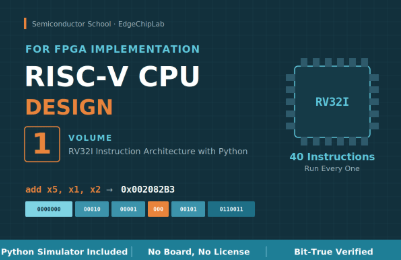 Thiết kế CPU RISC-V để triển khai trên FPGA ① Cấu trúc lệnh RV32I và nguyên lý thực thi học qua PythonHình thu nhỏ khóa học