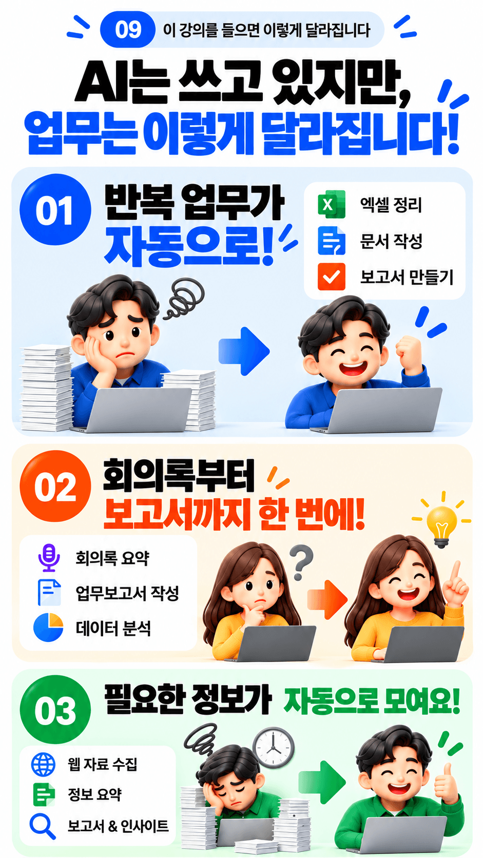 AI 업무가 이렇게 달라집니다