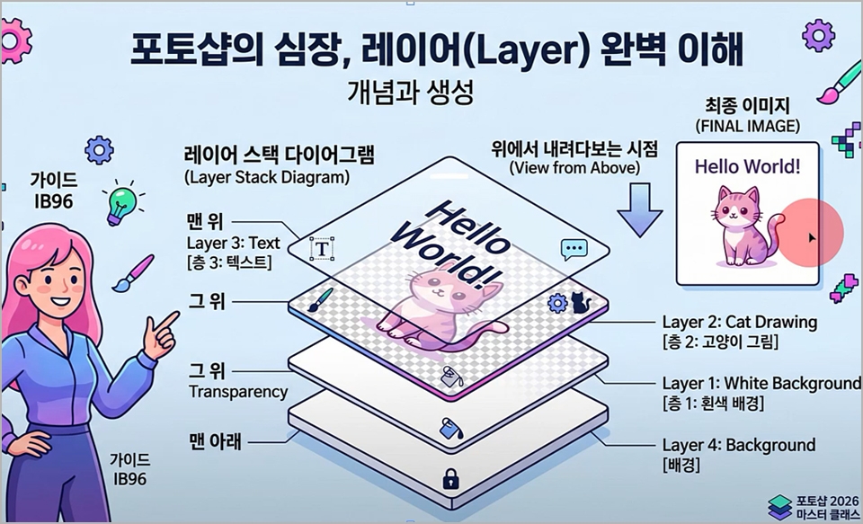 포토샵 레이어 사용법