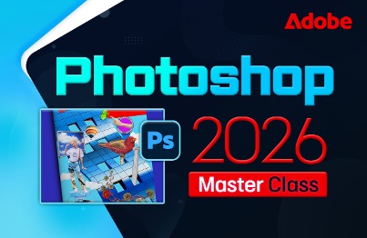 포토샵 2026 기초부터 실무까지 마스터 클래스 강좌 강의 이미지