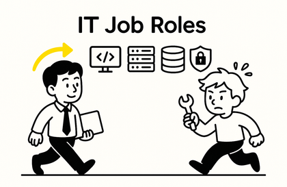 IT Job Map — What are the differences between Development, Infrastructure, DBA, Security, and SRE?Course Thumbnail