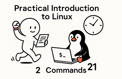 21個のコマンドで始めるLinux実践入門講義サムネイル