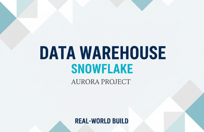 Snowflake로 구축하는 실전 데이터 웨어하우스: Aurora Market 이커머스 프로젝트