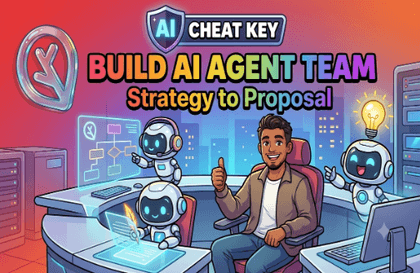 [AI 치트키] 전략 수립부터 제안서까지 완성하는 AI Agent 팀원 만들기강의 썸네일