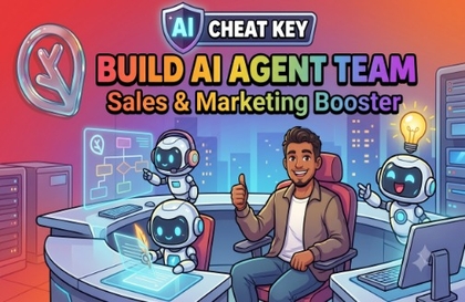 [AI 치트키] 마케팅·영업 성과를 극대화하는 AI Agent 팀원 만들기강의 썸네일