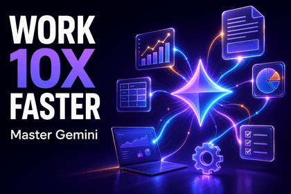 簡単に使えるAI Gemini（ジェミナイ）のビジネス活用［基本］講義サムネイル
