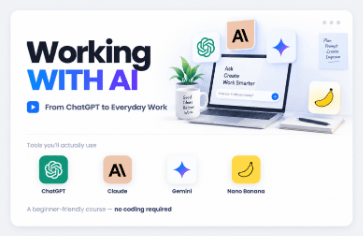 AIで働く方法：ChatGPTから実務での活用まで講義サムネイル