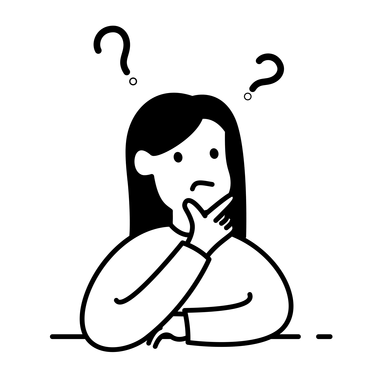 notion-line-art-question-marks-surrounding-thoughtful-character-resting-elbows-on-table-surface