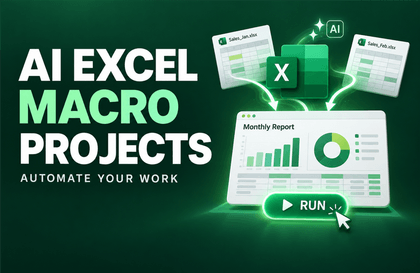 Dự án thực tế tạo macro Excel bằng AI mà không cần biết lập trình강의 썸네일