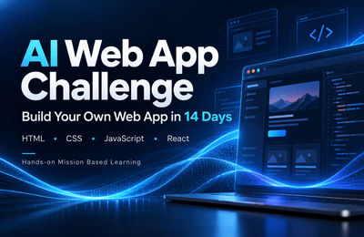 Tạo ứng dụng web của riêng bạn trong 14 ngày cùng AI