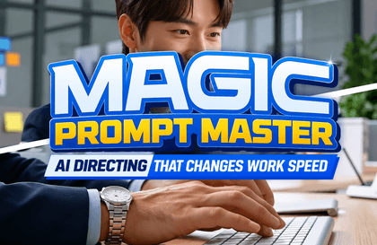 【MAGICプロンプトマスター】仕事のスピードを変えるAIディレクティング講義サムネイル