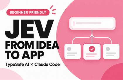 JEV基礎：TypeSafe AIとClaude Code（Codex）で自分だけのアプリを作る講義サムネイル