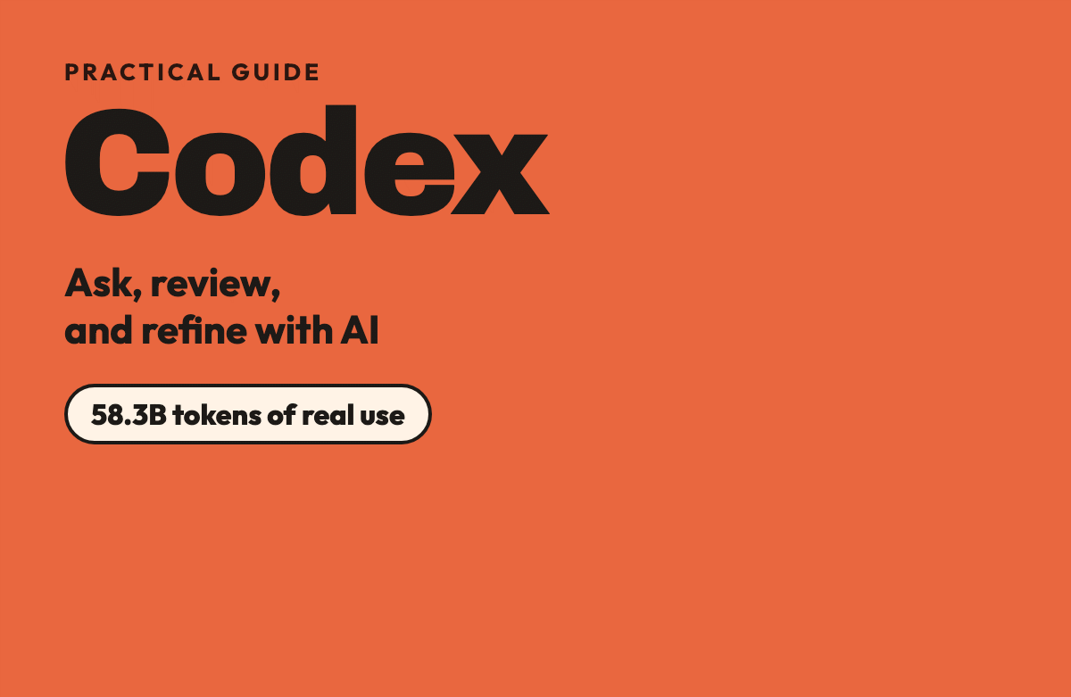 583억 토큰을 쓰고 알게 된 Codex 제대로 쓰는 법 - 요청부터 확인·재수정까지