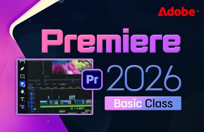 프리미어 2026 영상편집 기본기 활용강의 썸네일