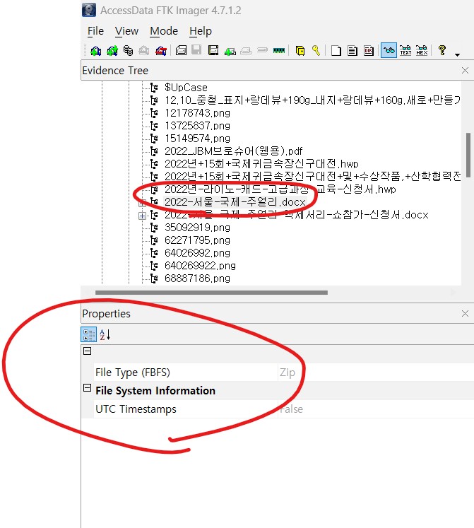 FTK Imager 시작섹터 안나옴