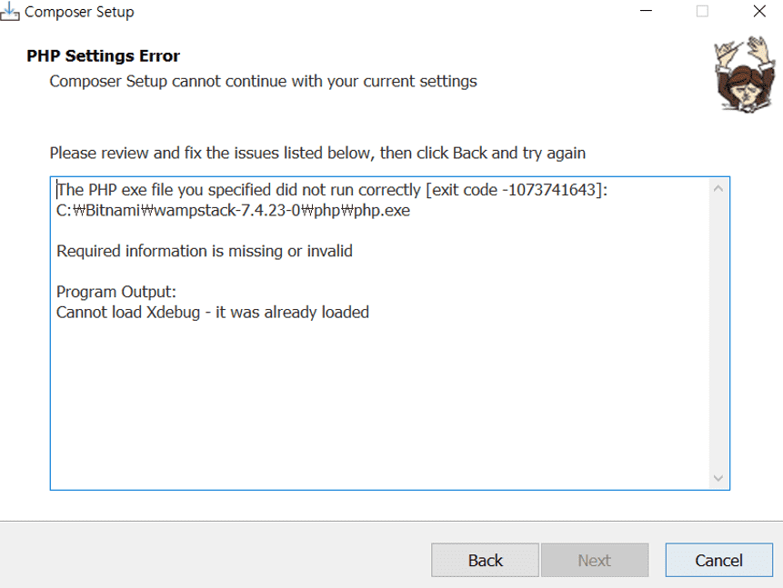 Cannot load Xdebug - it was ... - Inflearn | Community Q&A