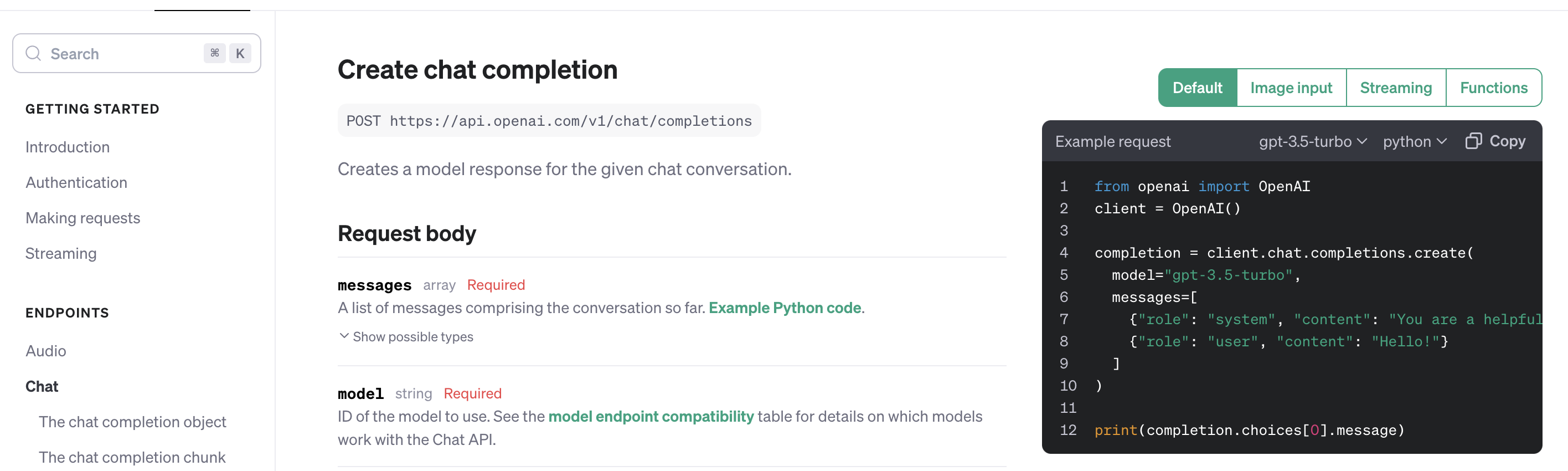 chat gpt api 사용법관련 문의드립니다. - 인프런 | 커뮤니티 질문&답변