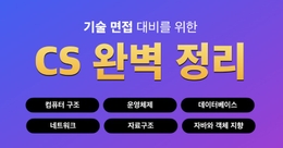[2025] 말이 트이는 CS 기술면접