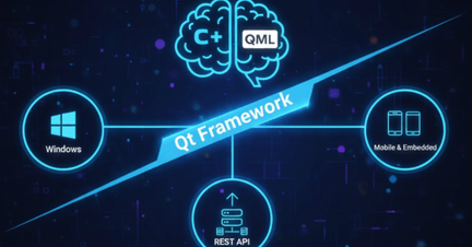 C++의 강력함과 QML의 아름다움: Qt 입문부터 6대 실전 프로젝트까지 마스터 로드맵 썸네일