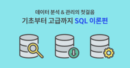 데이터 분석을 위한 SQL 시리즈 3종 (이론편)