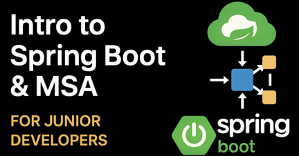 주니어 개발자를 위한 Spring Boot & MSA 입문 로드맵 썸네일