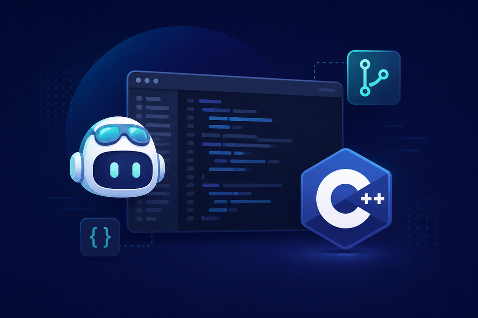 GitHub Copilot을 이용한 AI C++ (중급) 강의 대표 이미지