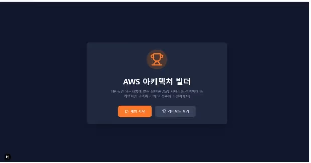 AWS 서비스 퀴즈 게임