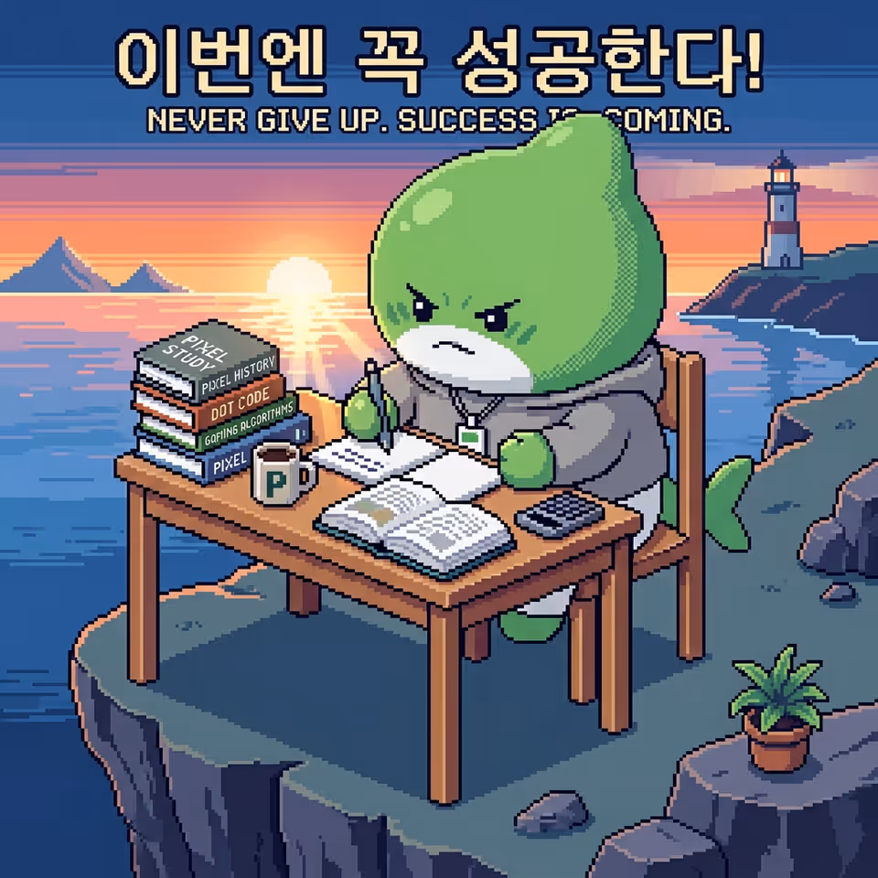 작심삼일도 7번 반복하면 21일이 됩니다