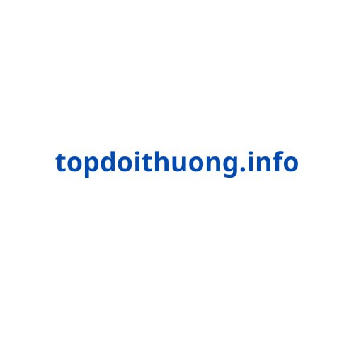 topdoithuonginfo님의 프로필