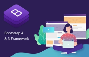 윤재성의 Bootstrap 4 &amp; 3 Framework Tutorial 썸네일