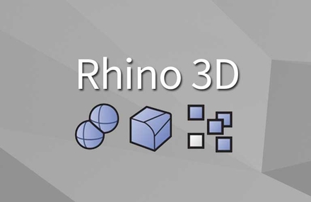 라이노 3D 모델링 실전 예제 - 향수병, Zero three 스피커 모델링