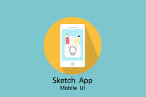 디자인 1도 몰라도 쉽게 배우는 Sketch App 모바일 UI 디자인 [초급] 썸네일