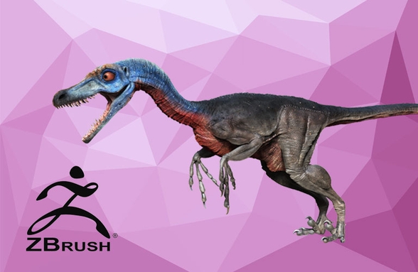 Zbrush 이용한 공룡, 공룡책 제작과정 으로 배우는 3D 모델링 배우기썸네일